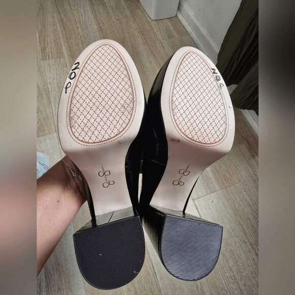 New Jessica Simpson Dylexi Platform Patent Leather Pump - Picture 10 of 12